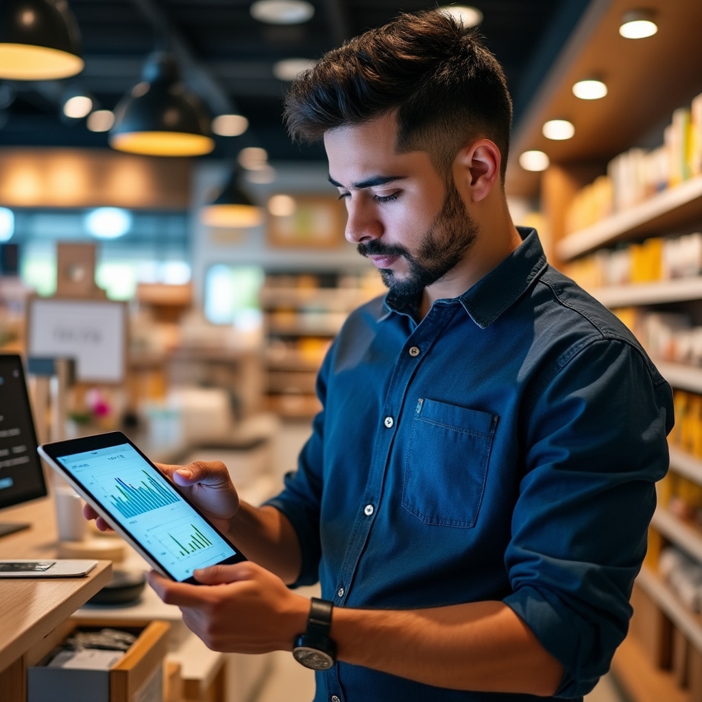 Gestión de negocio retail con análisis de ventas y stock